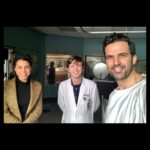 Jess Salgueiro Instagram - Tonight catch me and my fave on screen partner @benjaminayres on @thegooddoctorabc. This was such an amazingly chill yet super COVID safe set. What a dream, thank you @truefictionfilms for the opportunity. 💜
