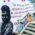 Jess Salgueiro Instagram - “The struggle against patriarchy and racism must be substantively robust and inextricably intertwined” -Kimberlé Williams Crenshaw I had the pleasure of meeting an artist responsible for these gorgeous pieces yesterday. Thank you to all those out there working to make this world a more beautiful place✨ Toronto, Ontario
