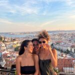 Jess Salgueiro Instagram – My favourite place with my favourite people: a fever dream 🥵 Lisbon, Portugal