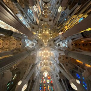 Jess Varley Instagram - La Sagrada Familia has been on my bucket list since I was a kid and man oh man it was even more amazing than I ever could have imagined 🙏✨🌈