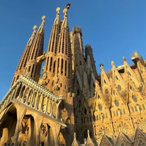 Jess Varley Instagram - La Sagrada Familia has been on my bucket list since I was a kid and man oh man it was even more amazing than I ever could have imagined 🙏✨🌈