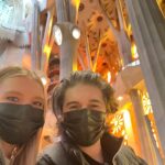 Jess Varley Instagram – La Sagrada Familia has been on my bucket list since I was a kid and man oh man it was even more amazing than I ever could have imagined 🙏✨🌈