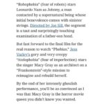 Jess Varley Instagram - Thank you @erikp57 @nytimes for highlighting our film!! Phobias is streaming now on @hulu ⚡️