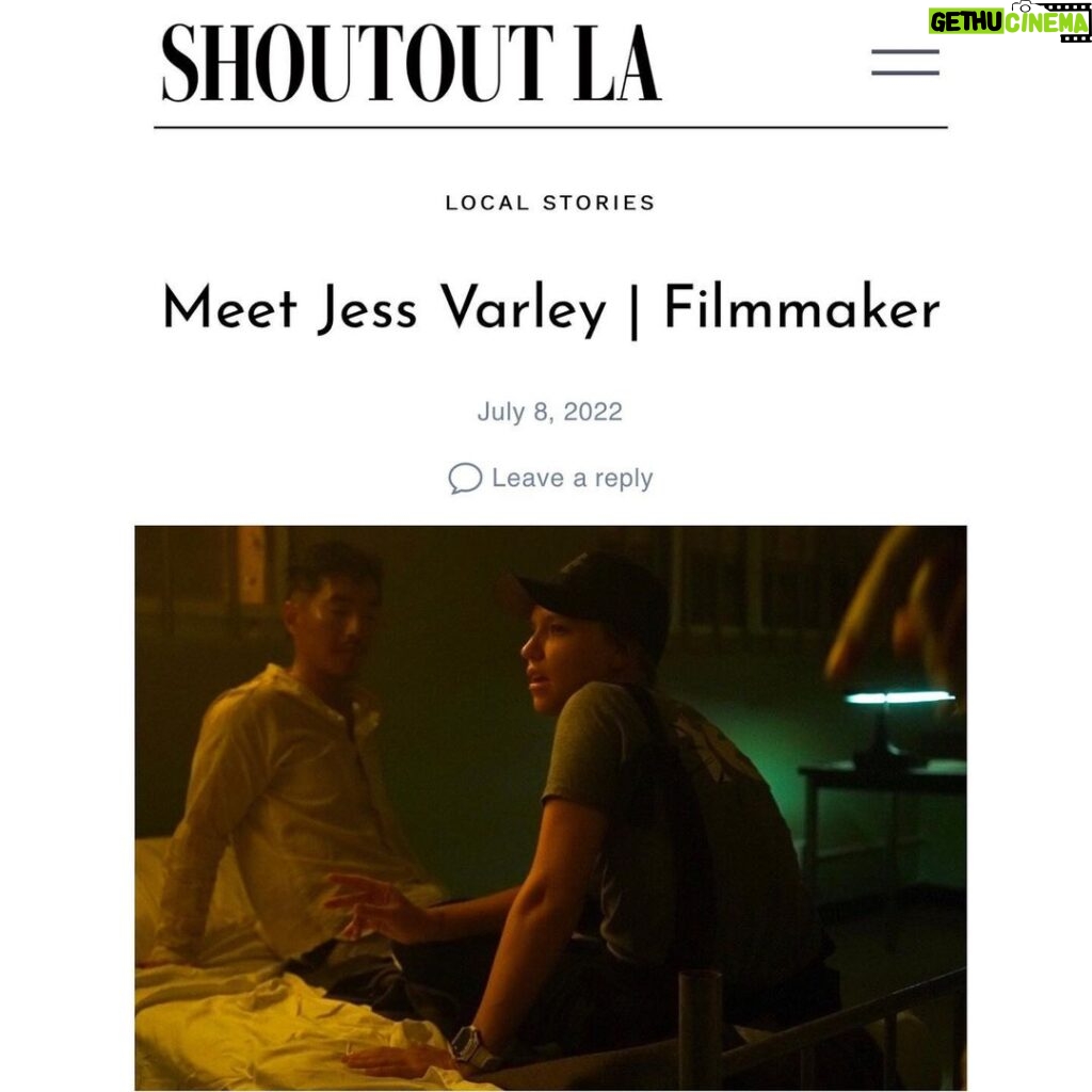 Jess Varley Instagram - Covered everything from work/life balance to favorite foodie haunts around town! Thanks to @shoutoutlaofficial - link in bio 🥰🍿
