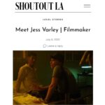 Jess Varley Instagram – Covered everything from work/life balance to favorite foodie haunts around town! Thanks to @shoutoutlaofficial – link in bio 🥰🍿