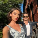 Jesse James Keitel Instagram - Meet me by the Lily Pool💋 ✨ thank you @dior for a truly beautiful evening! 🪷 hair: @geobrianhmu makeup: @ttulvemakeup hot date: @jdmartinhere @DiorBeauty #JadoreDior #FlowersAreGold hair: @geobrianhmu makeup: @ttulvemakeup hot date: @jdmartinhere Xoxox @jessprudente @yasbilge @staceygoschin ♥️ Brooklyn Botanic Garden