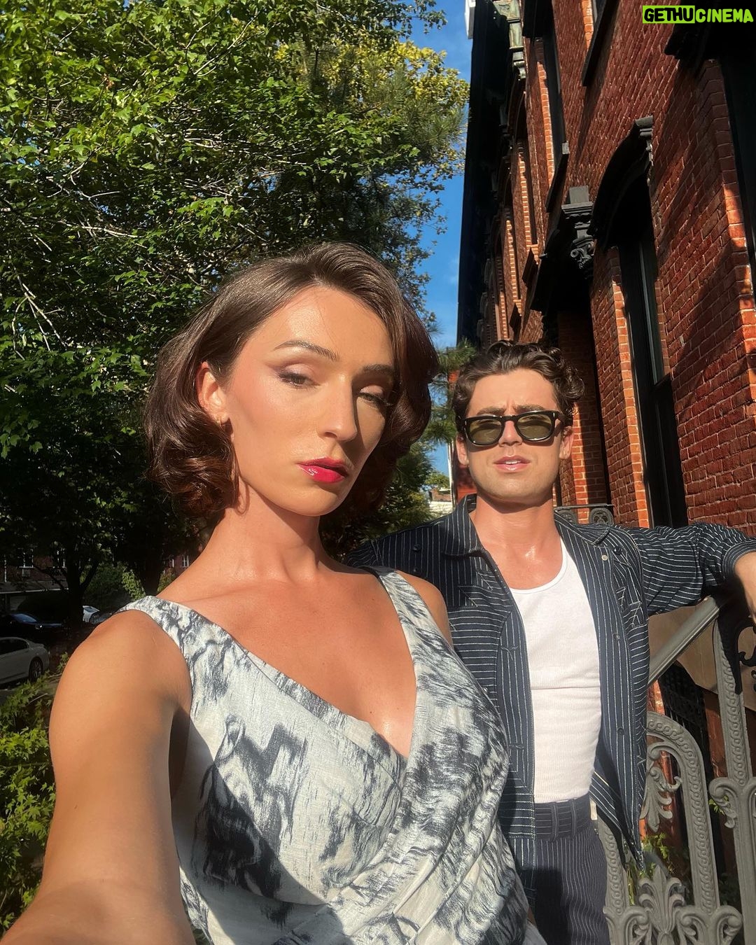Jesse James Keitel Instagram - Meet me by the Lily Pool💋 ✨ thank you @dior for a truly beautiful evening! 🪷 hair: @geobrianhmu makeup: @ttulvemakeup hot date: @jdmartinhere @DiorBeauty #JadoreDior #FlowersAreGold hair: @geobrianhmu makeup: @ttulvemakeup hot date: @jdmartinhere Xoxox @jessprudente @yasbilge @staceygoschin ♥️ Brooklyn Botanic Garden