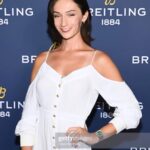 Jesse James Keitel Instagram - I’ll never be late again with my new @breitling Navitimer ✨ thank you for an incredible evening ♥️ #ForTheJourney #Breitling #squadonamission #navitimer