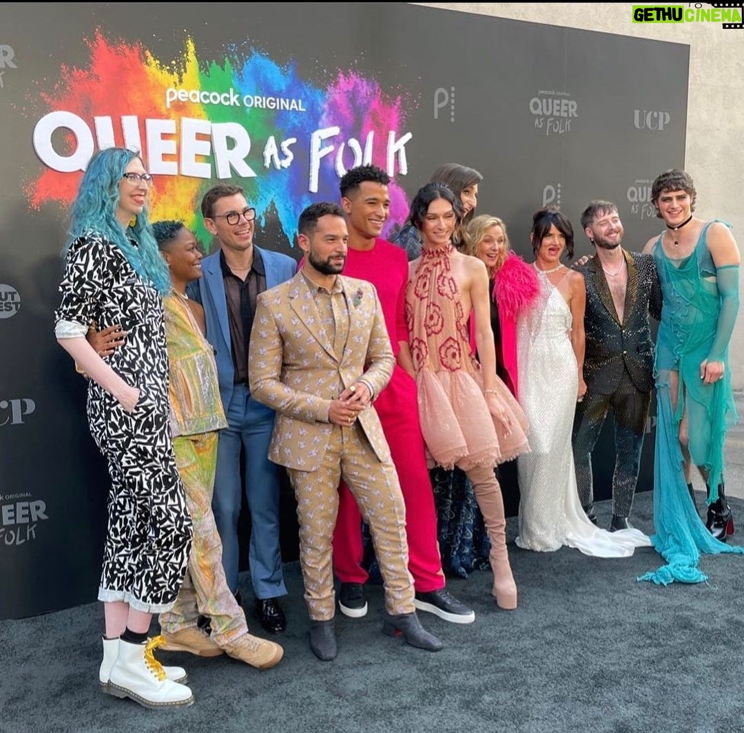 Jesse James Keitel Instagram - an honor. thanks @glaad 🥹♥️🌈 and happy bday @notstephendunn ✨#queerasfolk