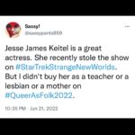 Jesse James Keitel Instagram - an honor. thanks @glaad 🥹♥️🌈 and happy bday @notstephendunn ✨#queerasfolk