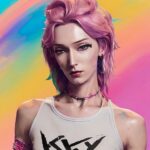 Jesse James Keitel Instagram - Manic pixie AI girl 🤖🥀✨