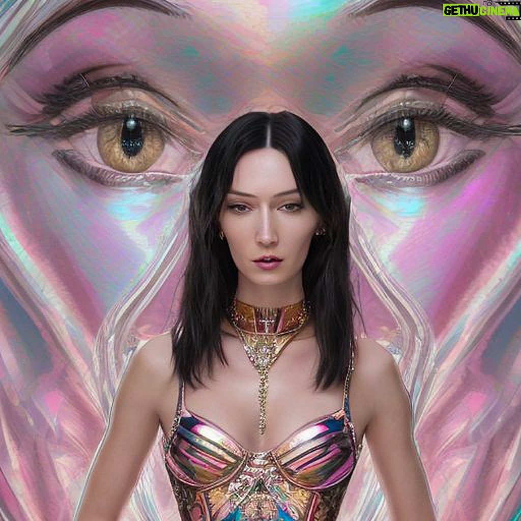 Jesse James Keitel Instagram - Manic pixie AI girl 🤖🥀✨