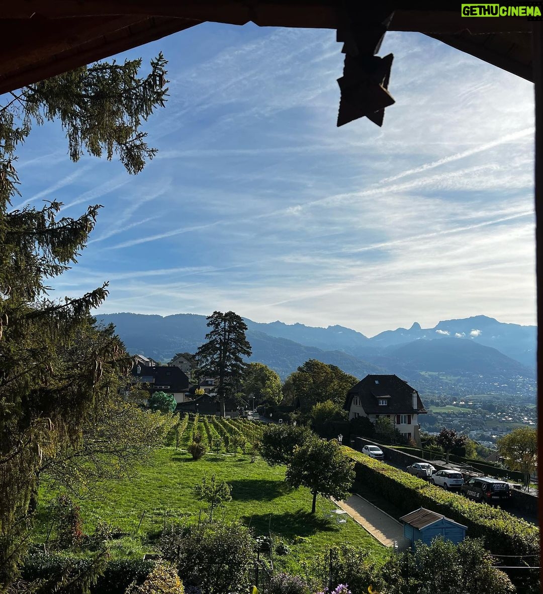 Jesse James Keitel Instagram - never leaving europe sry 💃🏻 Chardonne, Switzerland