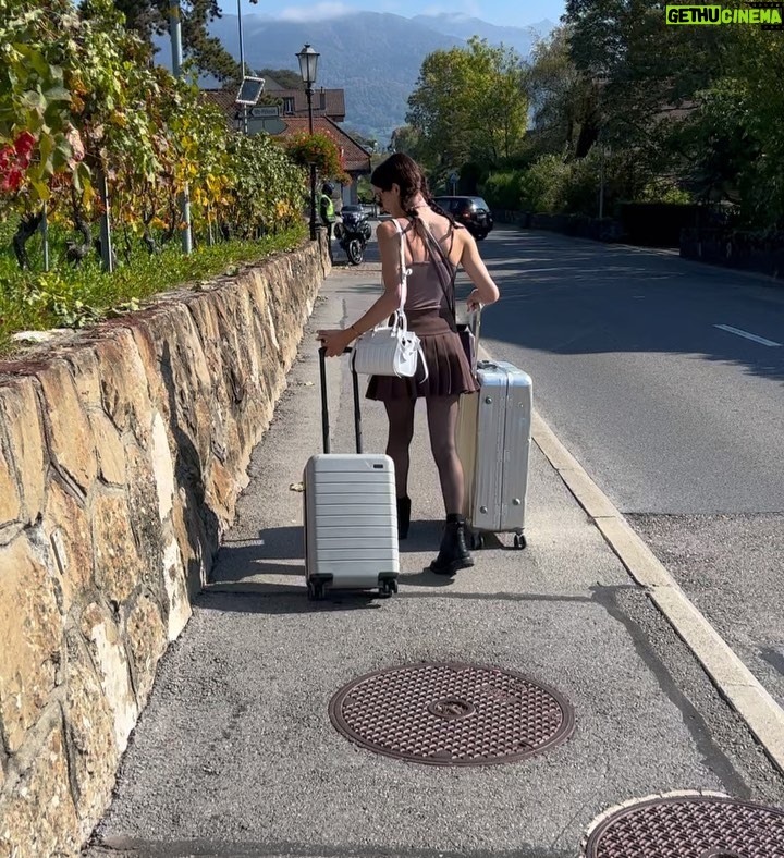 Jesse James Keitel Instagram - never leaving europe sry 💃🏻 Chardonne, Switzerland