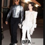 Jesse James Keitel Instagram - JJK x BALMAIN Brava @olivier_rousteing!!! Thank you so much for having us at your show. It was magnificent ✨ enchanté ♥️ Hair: @nicolepoede_ Makeup: @clairekorinkova Photos: @daniellelevitt Xoxo @migueldana @balmain @balmainhaircouture @ashleypweston Paris, France