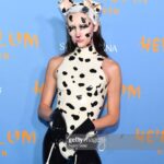 Jesse James Keitel Instagram - SPOTTED! Thank you for having me @heidiklum 🐾🦴🖤 extra spooky thank you to @itsmuffyqueen for the incredible makeup and @vexclothing for turning this lady into a tramp ♥️ (and yes, the worm was insane lol) #HeidiKlumHalloween, #HeidiKlumHalloween2022 @sakenohananewyork @moxylowereastside @primevideo @nowscreamingpv @baileysus