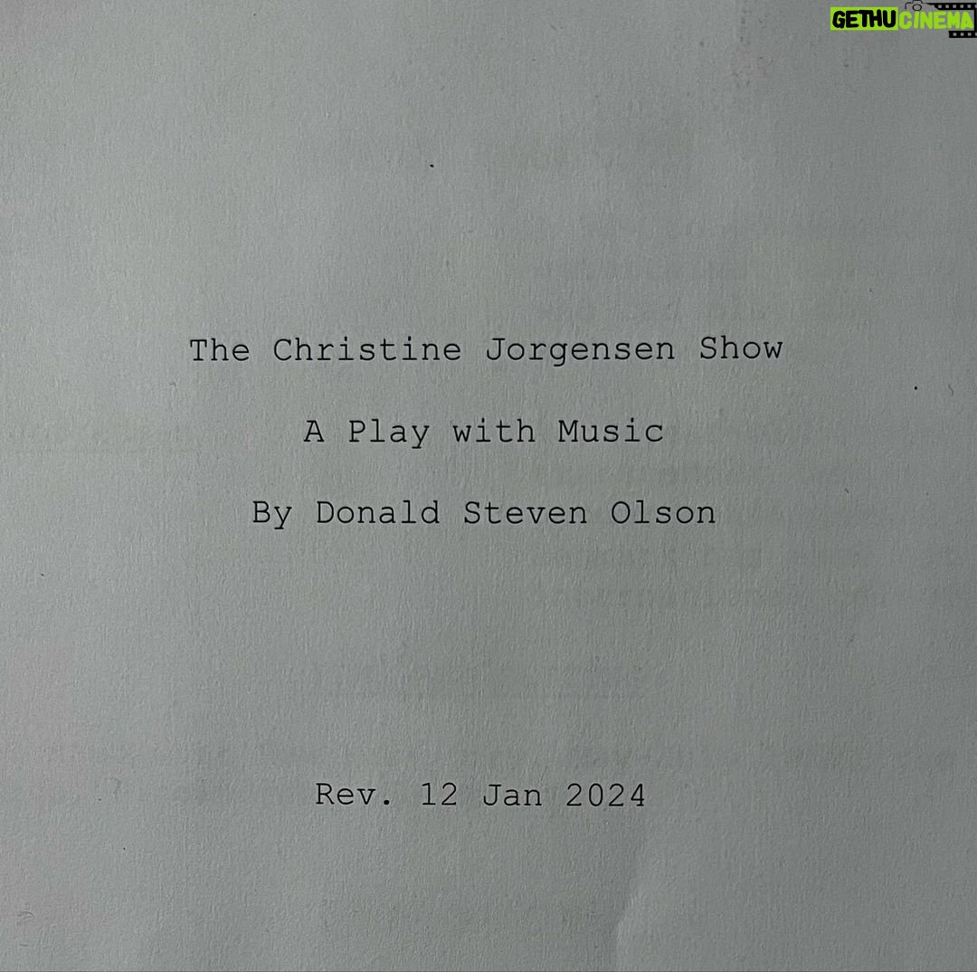 Jesse James Keitel Instagram - I’m so honored to playing the iconic and trailblazing Christine Jorgensen off-broadway at @59e59 in the charming new play “THE CHRISTINE JORGENSEN SHOW” — performances run Feb 8th-March 3rd. Tix in bio 💕 59E59 Theaters