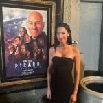 Jesse James Keitel Instagram - ur dad calls me mommy 🥵 as a major Trekkie, I still pinch myself that I’m part of all of this. Congrats to the cast and crew of Picard season 3 ♥️ 🖖🏻✨ #startrekpicard @startrekonpplus #startrek Chinese Theater Hollywood