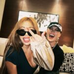 Jessi Instagram - My long lost sister @agnezmo ❤️ We ain’t in the kitchen but we cookin something up tho!! 😎 Jakarta, Indonesia