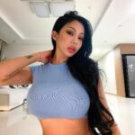 Jessi Instagram - Don’t let life blue you… Life is Boobyful 💙💙