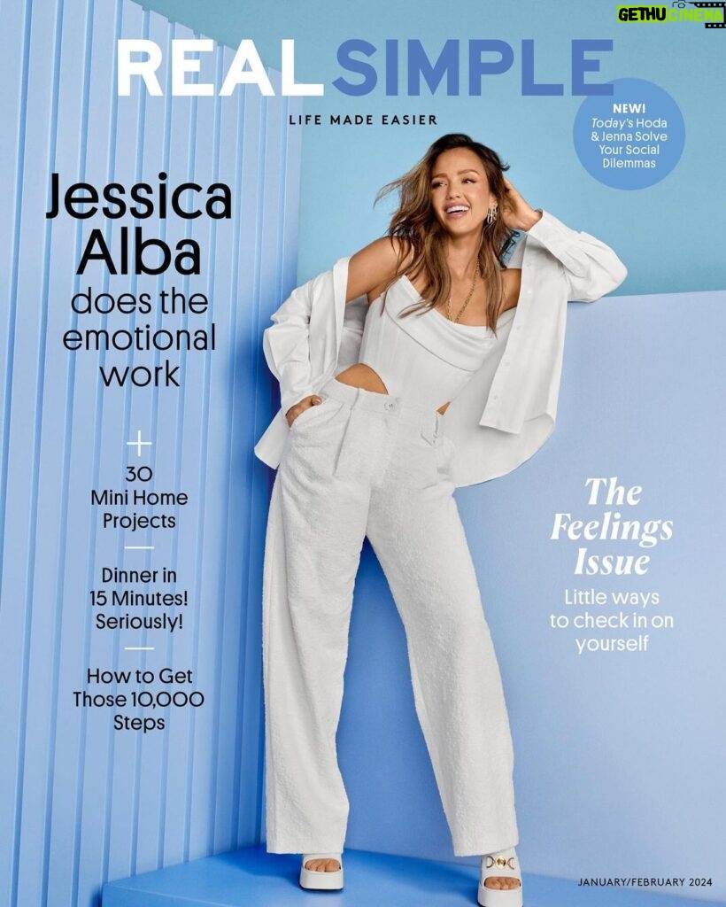 Jessica Alba Instagram - “I’m working more on self-care, doing my inner work, being more mindful.” In addition to being a superstar since she was a teen, @jessicaalba has taken the business world by storm with the @honest company. But these days, she’s prioritizing therapy, healing work, and isn’t afraid to share her views on how important mental health is for her. Click the link in our bio to check out her full interview and pick up your copy of the magazine hitting newsstands January 19!