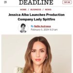 Jessica Alba Instagram - & we’re officially open for business 🥳🎥✨ I am absolutely thrilled to announce the launch of Lady Spitfire - my new production company! Inspired by the heroes whose shoulders I humbly stand on, I feel it is my duty to make it easier for dreams to be realized and potential to be met for women and minorities, particularly those in my community. Thank you to my team for helping me turn this dream into a reality 🙏🏽 This is just the beginning… I cannot wait to see what we get to create and build. 🤍💫 #LadySpitfire