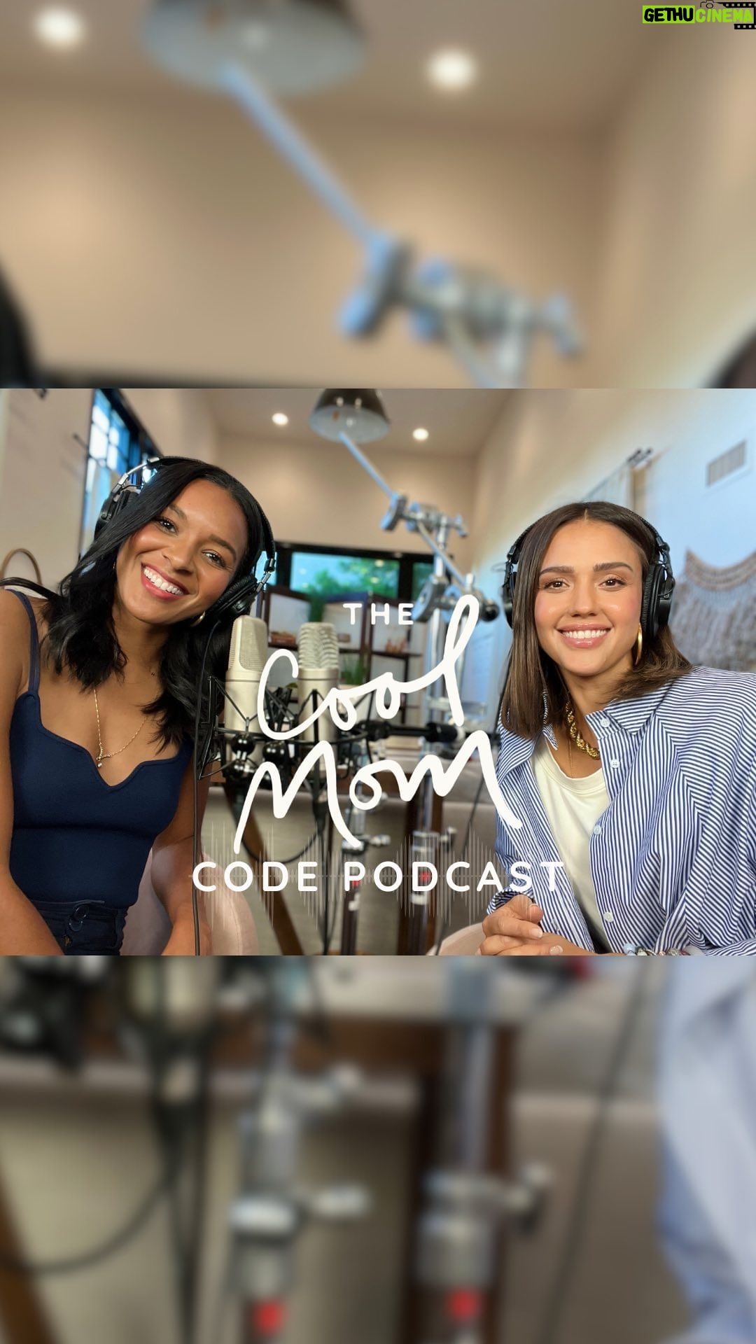 Jessica Alba Instagram - The one & only @jessicaalba has entered the chat π¬ποΈWelcome to The Cool Mom Code Podcast with our host @lizzymathis π€ First episode is now LIVE β¨ Get ready for some real-talk candid stories & heartfelt advice as this bestie power duo spill all their secrets on juggling careers, relationships with husbands of almost 20 years each & their ever-evolving journeys as cool moms of 3! πππ Make sure to show some love & tune in weekly on wherever you listen to podcasts for more episodes with our fave, inspirational, bad ass cool mamas π€π§ Link in bio π