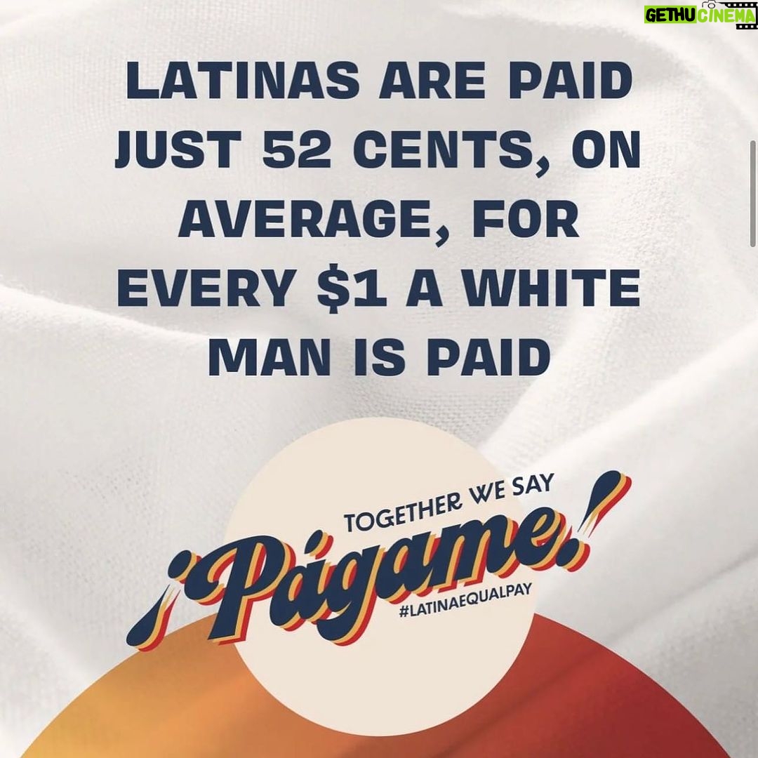 Jessica Alba Instagram - Today is #LatinaEqualPayDay - meaning it marks how much further into 2023 Latinas had to work to “catch-up” to a white, non-Hispanic man’s earnings from the previous year. In short, it takes Latinas almost an entire extra year of work in order to be paid what the average white, non-Hispanic man took home last year 🤯 Why? Well for starters, all working Latinas, including full-time and part-time workers, only receive 52 cents to every dollar paid to white, non-Hispanic men... On average, Latinas in the U.S. are paid 46% less than white men and 26% less than white women (Source: @leaninorg). ‘Latinas face a double-edged sword of sexism and racism in the workplace: As women, Latinas are stereotyped as less competent than men, and as Latinx Americans, Latinas are stereotyped as less intelligent than white people. Researchers believe that bias is to blame for over half of the pay gap for Latinas’ (source: @leaninorg). The wage gap that Latinas face needs to be a thing of the past. Latinas deserve more, end of story 👊🏽 So let’s raise awareness and fight together! It is unacceptable and we demand change ❗️ Latinas simply deserve fair pay. It’s time to close the gap! We need #LatinaEqualPay for #Trabajadoras everywhere ❤️🩹 #Pagame #EqualPay #LatinaEqualPay #Trabajadoras #SheSePuede