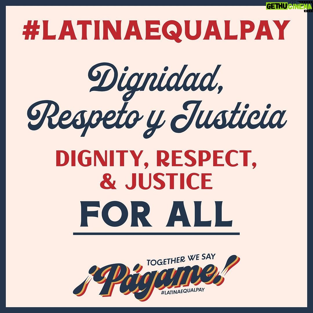 Jessica Alba Instagram - Today is #LatinaEqualPayDay - meaning it marks how much further into 2023 Latinas had to work to “catch-up” to a white, non-Hispanic man’s earnings from the previous year. In short, it takes Latinas almost an entire extra year of work in order to be paid what the average white, non-Hispanic man took home last year 🤯 Why? Well for starters, all working Latinas, including full-time and part-time workers, only receive 52 cents to every dollar paid to white, non-Hispanic men... On average, Latinas in the U.S. are paid 46% less than white men and 26% less than white women (Source: @leaninorg). ‘Latinas face a double-edged sword of sexism and racism in the workplace: As women, Latinas are stereotyped as less competent than men, and as Latinx Americans, Latinas are stereotyped as less intelligent than white people. Researchers believe that bias is to blame for over half of the pay gap for Latinas’ (source: @leaninorg). The wage gap that Latinas face needs to be a thing of the past. Latinas deserve more, end of story 👊🏽 So let’s raise awareness and fight together! It is unacceptable and we demand change ❗️ Latinas simply deserve fair pay. It’s time to close the gap! We need #LatinaEqualPay for #Trabajadoras everywhere ❤️🩹 #Pagame #EqualPay #LatinaEqualPay #Trabajadoras #SheSePuede