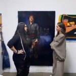 Jessica Alba Instagram - #wcw Featuring a few talented/dope artists!!! - @daniecansino and @jbellzamy ❤️🎨💫 A few months ago I got to visit both Danie and Jessica at their individual studios. I was so inspired by their stories, their works of art and the power + emotions they evoked. Needless to say, I was instantly #obsessed and wound up buying a few pieces to take home with me ☺️🖼️ Thank you both for having me in your sacred spaces - I am in awe of your talent and the stories you are telling 🤍 Cheers to these phenomenal artists who remind us that art has the power to heal, inspire, and unite us all 🙏🏽 #HispanicHeritageMonth #LatinXHeritageMonth #WCW #latinapower #chingonaaf