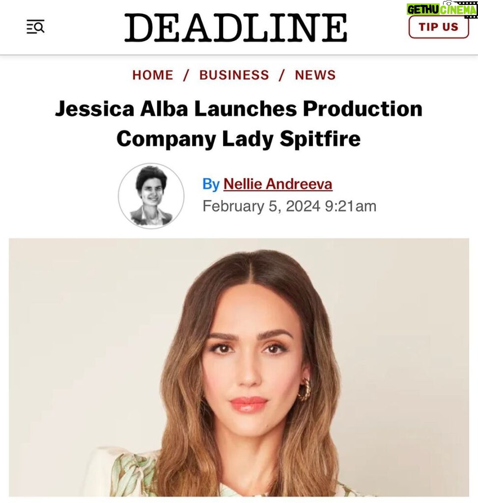 Jessica Alba Instagram - & we’re officially open for business 🥳🎥✨ I am absolutely thrilled to announce the launch of Lady Spitfire - my new production company! Inspired by the heroes whose shoulders I humbly stand on, I feel it is my duty to make it easier for dreams to be realized and potential to be met for women and minorities, particularly those in my community. Thank you to my team for helping me turn this dream into a reality 🙏🏽 This is just the beginning… I cannot wait to see what we get to create and build. 🤍💫 #LadySpitfire