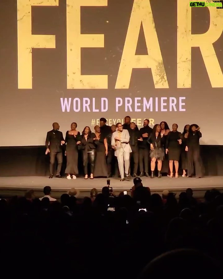 Jessica Allain Instagram - A magical night! FEAR - In theatres January 27th Sunset Tower Hotel