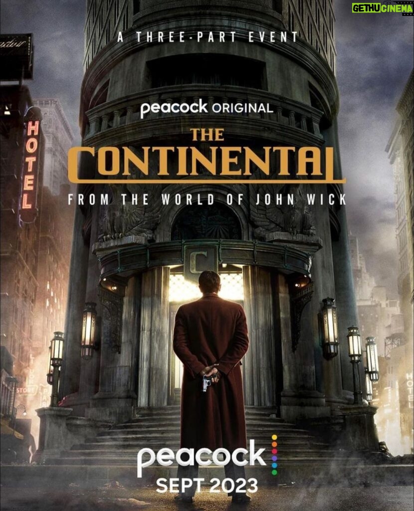 Jessica Allain Instagram - THE CONTINENTAL a 3 part movie event from the world of JOHN WICK - September 2023 @johnwickmovie