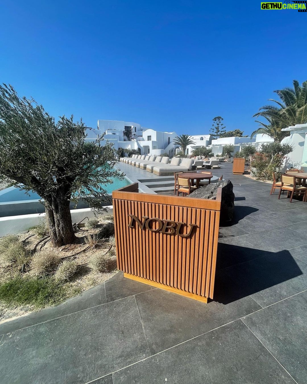 Jessica Allain Instagram - Santorini Nobu Santorini