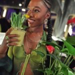 Jessica Allain Instagram - Birthday Girl 💚 spending my day on set! Grateful to be around new friends, colleagues & all the flowers gifted to me 😁🙏🏾 Budapest, Hungary