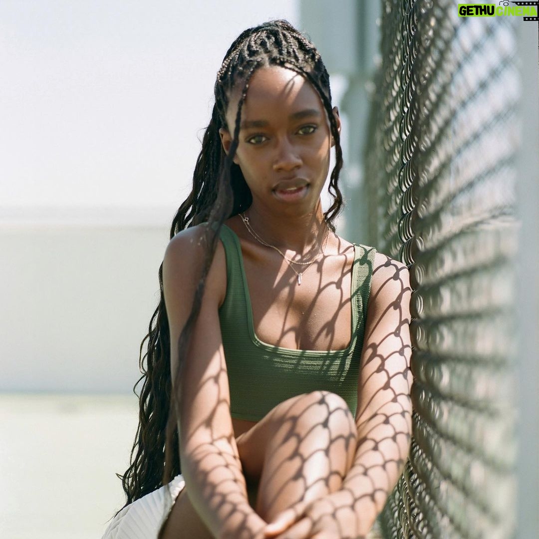 Jessica Allain Instagram - First day of Summer!🎾 @brigby @montce_swim #summersolstice #filmphotography Los Angeles, California