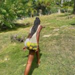 Jessica Allain Instagram - Picking fruit in our garden this morning St. Lucia