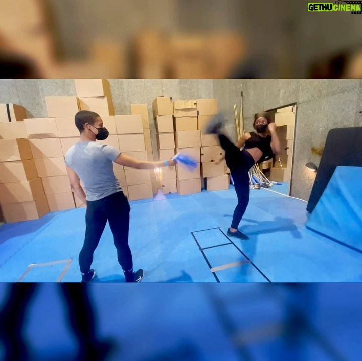 Jessica Allain Instagram - The Continental - John Wick Coming soon🥋 Budapest, Hungary
