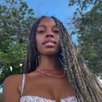 Jessica Allain Instagram - A friend gave me some good words at the beach today “Knowledge is the horse and Wisdom is the rider” Happy 2024 from my island home 🇱🇨 St. Lucia
