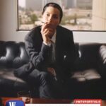 Jessica Biel Instagram - Corner office with a view — Mad Men moment for @wmag. #WTVPortfolio 📸 @alexlockettup