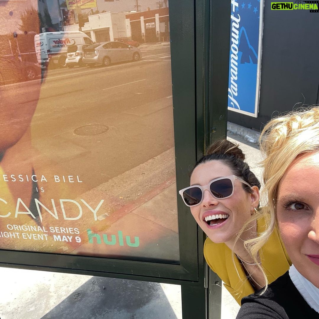 Jessica Biel Instagram - Lala land becomes CANDYland 🍭🪓 Counting down to @candyonhulu…