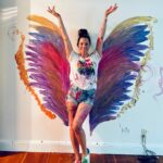 Jessica Biel Instagram - I’m going to let these paint party pics see the light of day in honor of #Pride month 🎨 A colorful reminder that love is love is love ❤️
