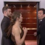 Jessica Biel Instagram - Talking @cruelsummer with @jimmyfallon tonight! Thanks for inviting me back even though I punched you in the face last time. 🍍 #FBF The Tonight Show Starring Jimmy Fallon