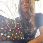 Jessica Biel Instagram - I know this photo screams TAKE ME SERIOUSLY… but I’m very serious about how much I love this #LVxYayoiKusama piece. Thank you @louisvuitton 🙏🏻