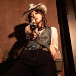 Jessica Chan Yee Chun Instagram - Cowgirl CA ⚠️❤️‍🔥 試玩毛EP13《西部牛仔大戰》 @trialanderror924 📷: @zac_nirvana_