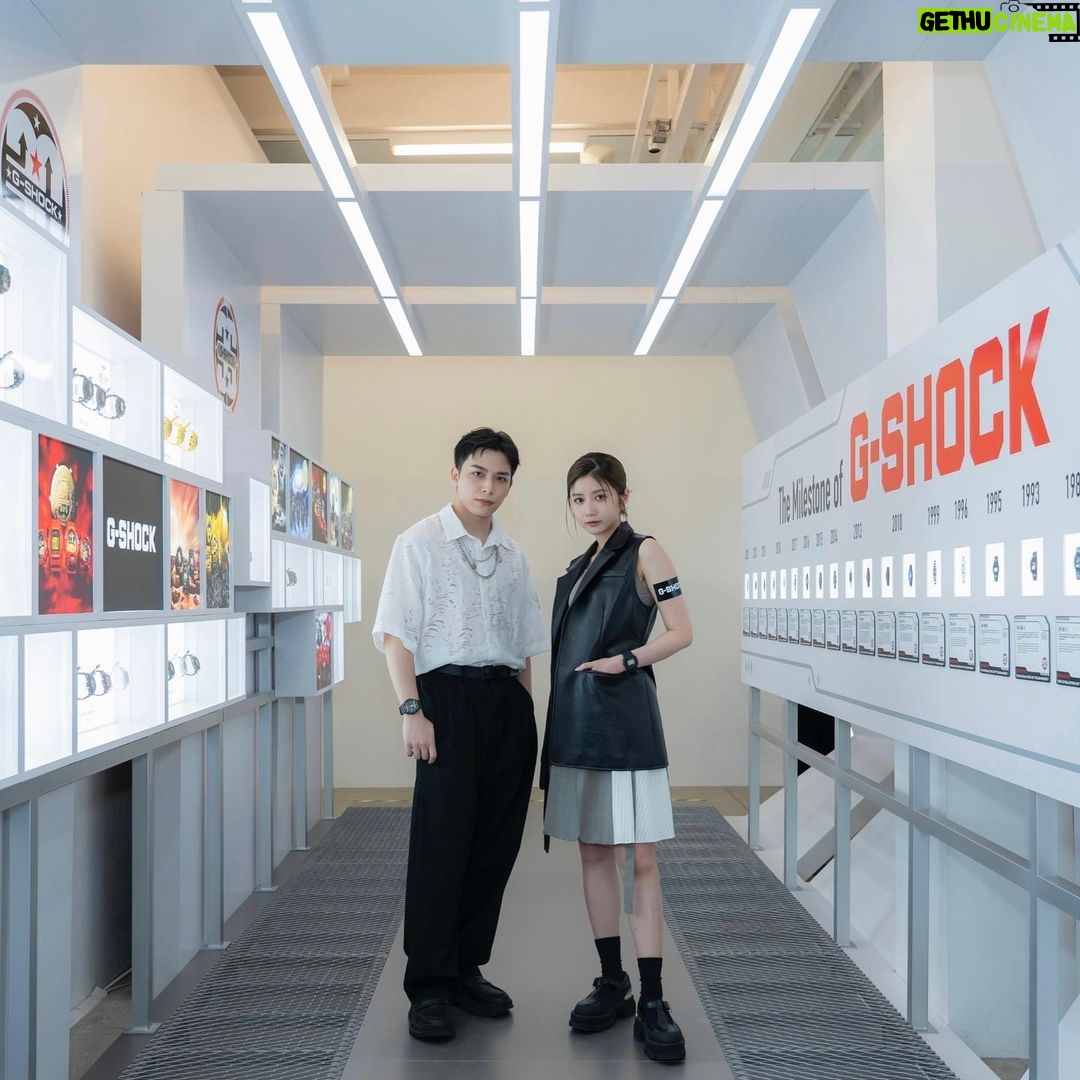 Jessica Chan Yee Chun Instagram - Thank you G-SHOCK for having me celebrating their 40th Anniversary milestones. A signature solid black and iconic design DWE-5657RE-1 from the Remaster Black collection is what I'm wearing. Go register online to visit the anniversary exhibition starting from today to 14th May! @gshock_hongkong #AnEvolutionofToughness #CASIO #GSHOCK40th #GSHOCKHK