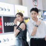 Jessica Chan Yee Chun Instagram - Thank you G-SHOCK for having me celebrating their 40th Anniversary milestones. A signature solid black and iconic design DWE-5657RE-1 from the Remaster Black collection is what I'm wearing. Go register online to visit the anniversary exhibition starting from today to 14th May! @gshock_hongkong #AnEvolutionofToughness #CASIO #GSHOCK40th #GSHOCKHK