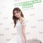 Jessica Chan Yee Chun Instagram - My love for @belifhk Aqua Bomb is real💧 #KeepCleanKeepBelif #淨化自肌 #belifInYourself #CleanBeauty #belif #belifHongKong #AquaBomb