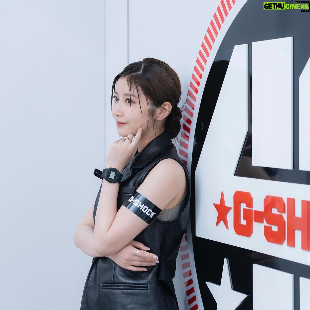 Jessica Chan Yee Chun Instagram - Thank you G-SHOCK for having me celebrating their 40th Anniversary milestones. A signature solid black and iconic design DWE-5657RE-1 from the Remaster Black collection is what I'm wearing. Go register online to visit the anniversary exhibition starting from today to 14th May! @gshock_hongkong #AnEvolutionofToughness #CASIO #GSHOCK40th #GSHOCKHK