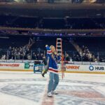 Jessica Lord Instagram - scored myself a pretty good one 🏒 Madison Square Garden- New York City